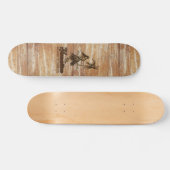 Brandungshack-hawaiisches Imitat hölzern Skateboard (Horizontal)