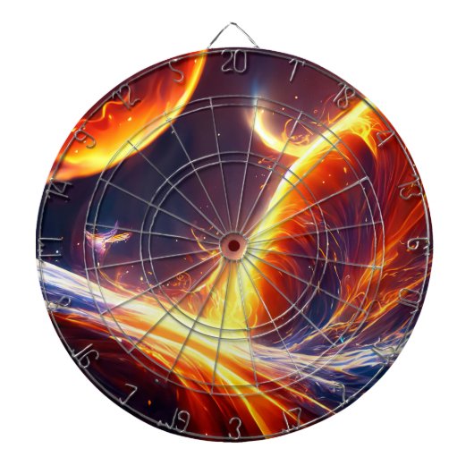 Brandwasserraum Dartscheibe (vorne)