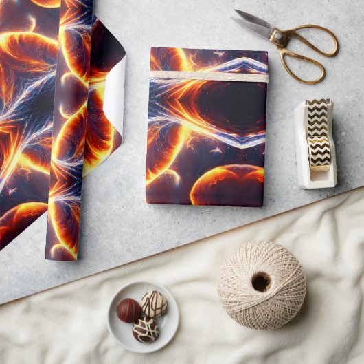 Brandwasserraum Geschenkpapier (Kunsthandwerk)