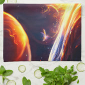 Brandwasserraum Geschirrtuch (Gefaltet)