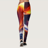 Brandwasserraum Leggings (Rückseite)