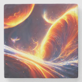 Brandwasserraum Steinuntersetzer (Vorderseite)