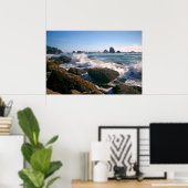 Brandwellen Poster (Heimbüro)