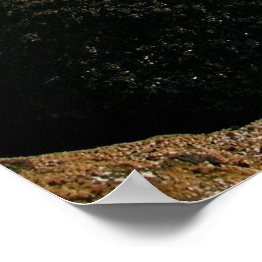 Brandwellen Poster (Ecke)