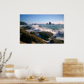 Brandwellen Poster (Küche)