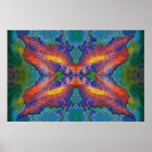 Brandwinge auf breiter Basis Poster (Vorne)