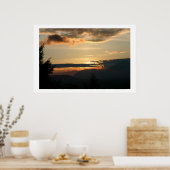 Brandwolken Poster (Küche)