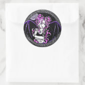 "Brandy" 3" Rundkleber Runder Aufkleber (Tasche)