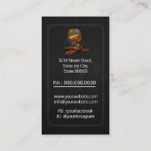 Brandy / Cigars Store Visitenkarte (Rückseite)