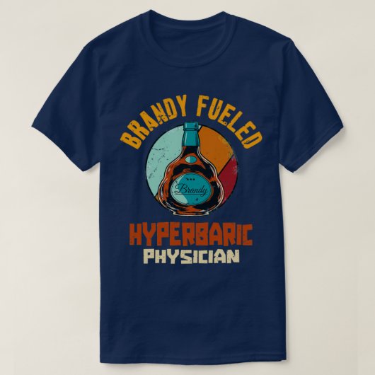 Brandy Fueled Hyperbariker T-Shirt (Design vorne)