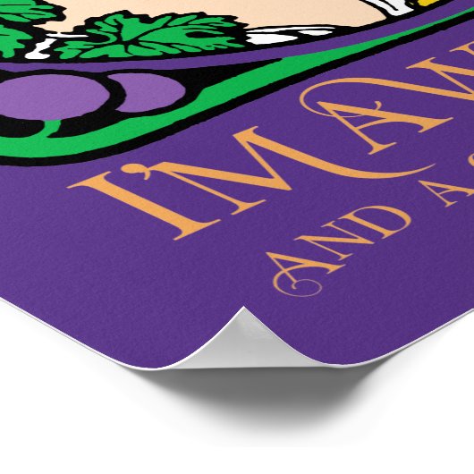 Brandy (Ich bin ein Weinmädchen) Poster (Ecke)