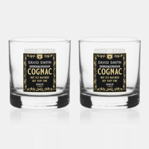 Brandy Lover Quinquagenarian Birthday Whiskyglas