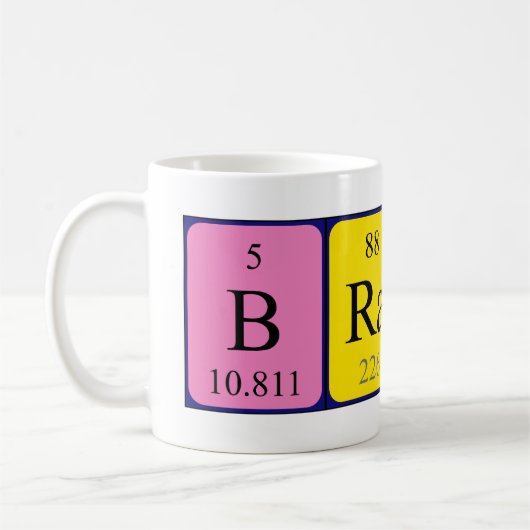 Brandy Periodenname Tasse (Links)