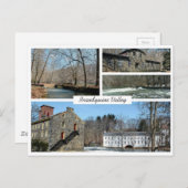 Brandyweintal Postkarte (Vorne/Hinten)