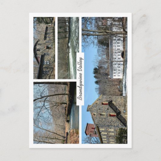 Brandyweintal Postkarte (Vorderseite)