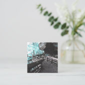 Brandywine Boardwalk Square Visitenkarte (Stehend Vorderseite)