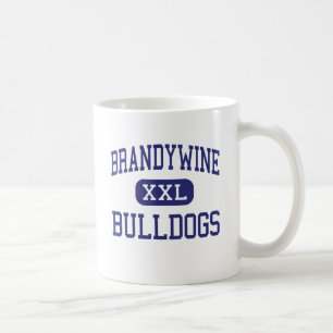 Brandywine - Bulldoggen - hoch - Wilmington Kaffeetasse