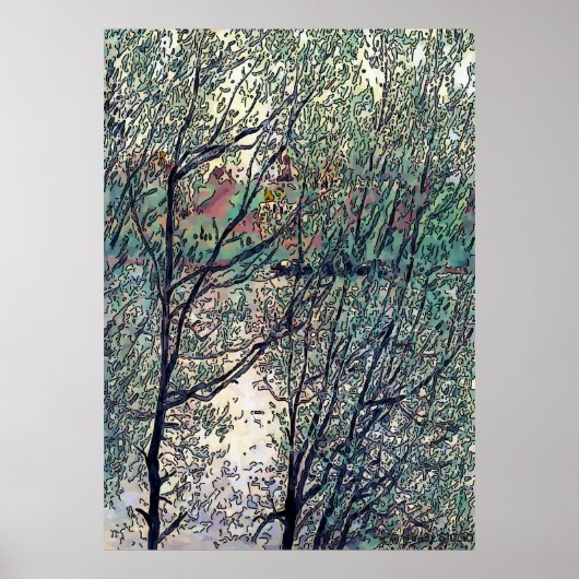 Brandywine Creek, Delaware, USA Poster (Vorne)