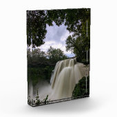 Brandywine Falls am Frühlingmorgen brüllt Fotoblock (Links)