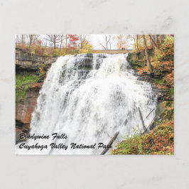 Brandywine Falls at Cuyahoga Valley National Park Postkarte