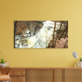 Brandywine Falls in Winter, Ohio Leinwanddruck (Insitu (Wohnzimmer))