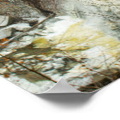 Brandywine Falls in Winter, Ohio Poster (Ecke)