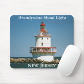 Brandywine Shoal Light, New Jersey Mousepad (Mit Mouse)