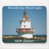 Brandywine Shoal Light, New Jersey Mousepad (Vorne)