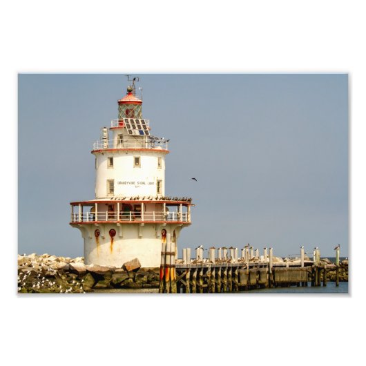 Brandywine Shoal Lighthouse Fotodruck (Vorne)