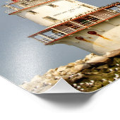 Brandywine Shoal Lighthouse Fotodruck (Ecke)