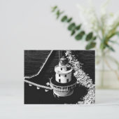 Brandywine Shoal Lighthouse Postkarte (Stehend Vorderseite)
