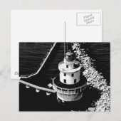 Brandywine Shoal Lighthouse Postkarte (Vorne/Hinten)