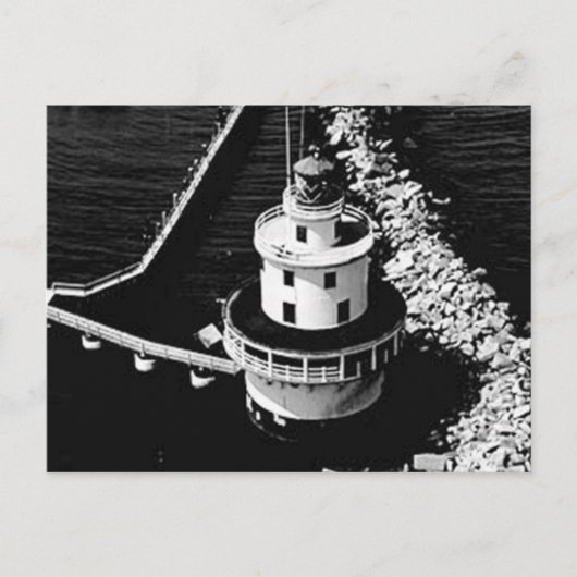 Brandywine Shoal Lighthouse Postkarte (Vorderseite)