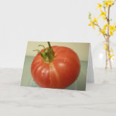 Brandywine Tomato Karte (Gelbe Blume)