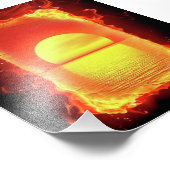 Brandzone Fotodruck (Ecke)