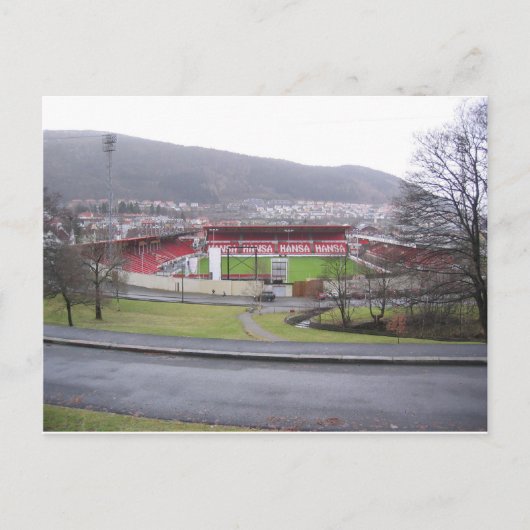 Brann Stadion Postkarte (Vorderseite)
