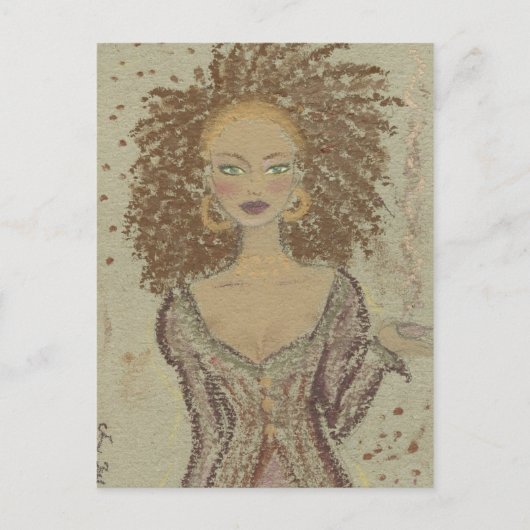 branquinha neguinha postkarte (Vorderseite)
