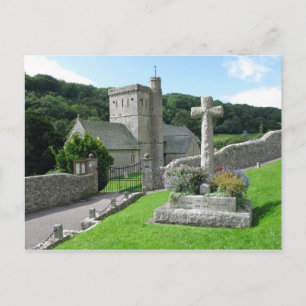 Branscombe Church Postkarte