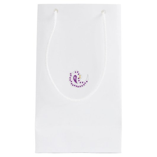 Bransoletka z serduszkiem Style, Light Eggplant Kleine Geschenktüte (Vorderseite)