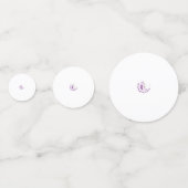 Bransoletka z serduszkiem Style, Light Eggplant Konfetti (Vorderseiten)