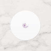 Bransoletka z serduszkiem Style, Light Eggplant Konfetti (Klein Vorderseite)