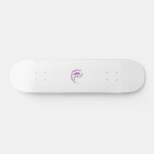 Bransoletka z serduszkiem Style, Light Eggplant Skateboard (Horizontal)