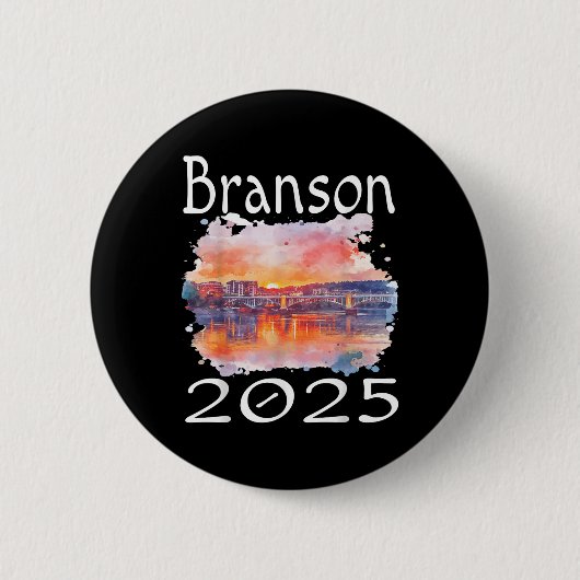 Branson 2025 Matching Family Vacation Group Getawa Button (Vorderseite)