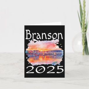 Branson 2025 passende Familienurlaub-Gruppe Reise Karte
