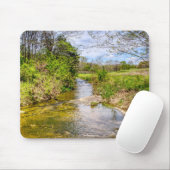 Branson Fall Creek Stream Mousepad (Mit Mouse)
