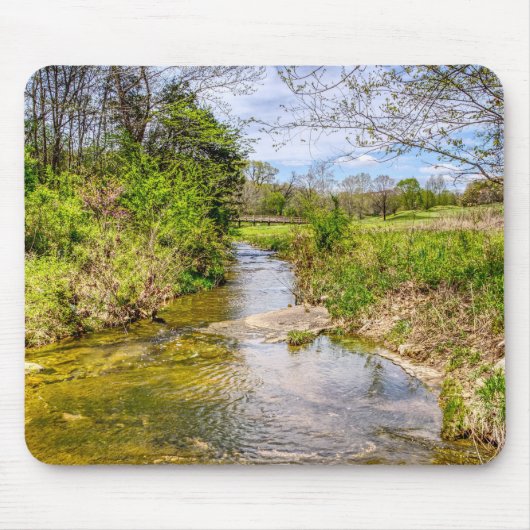 Branson Fall Creek Stream Mousepad (Vorne)
