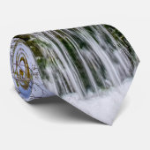 Branson Fall Creek Stream Neck Tie Krawatte (Gerollt)