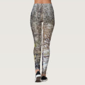 Branson Fall Creek Winter Snow Painterly Leggings (Rückseite)