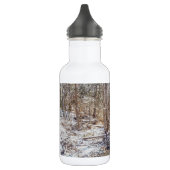 Branson Fall Creek Winter Snow Painterly Stainless Edelstahlflasche (Links)