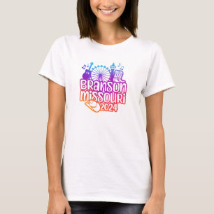 Branson Missouri 2024 für Familienausflug T-Shirt